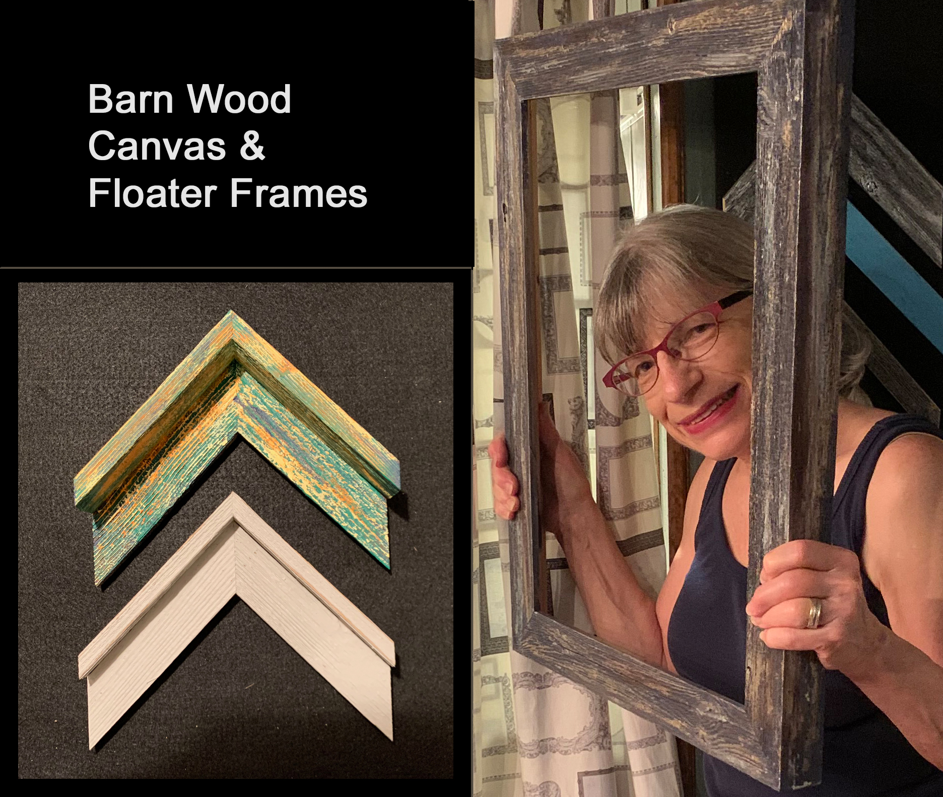 canvas and floater frames